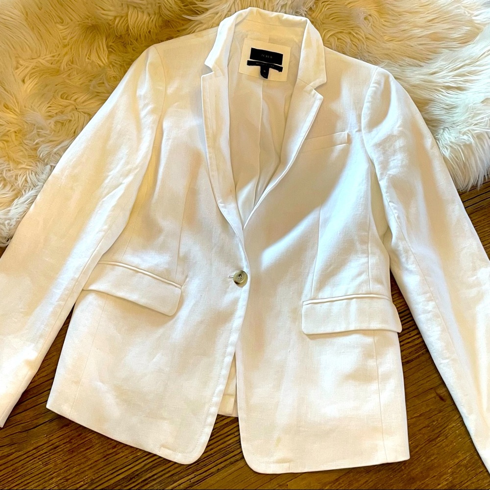 JCrew Collection Linen Blazer